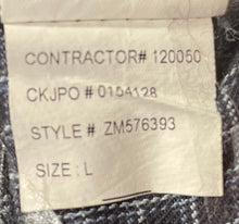 Load image into Gallery viewer, Calvin Klein Jeans Mens Black Printed Short Sleeve Button-Up Shirt Size L
