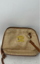 Load image into Gallery viewer, Pratesi Womens Beige Brown Inner Pocket Adjustable Strap Crossbody Bag
