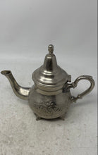 Load image into Gallery viewer, Vintage Silver Tone Marque Depose Theieres Koutbia Fabrique Teapot
