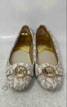 Load image into Gallery viewer, Michael Kors Womens Fulton Multicolor Monogram Slip-On Ballet Flats Size 8.5 M

