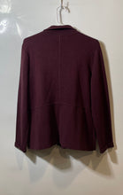 Load image into Gallery viewer, Talbots Womens Burgundy Knitted Long Sleeve Button Front Cardigan Sweater Size L
