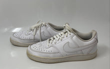 Load image into Gallery viewer, Nike Womens Court Vision Low CD5434-100 White Lace-Up Sneaker Shoes Size 9
