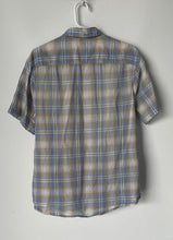 Load image into Gallery viewer, Penguin Mens Multicolor Plaid Short Sleeve Collared Button-Up Shirt Size Large
