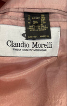 Load image into Gallery viewer, Claudio Morelli Mens Light Khaki Pockets Double Breasted 6-Button Blazer Size 42
