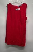 Load image into Gallery viewer, Gap Womens Red Lined Sleeveless Round Neck Straight Hem Shift Dress Size XL
