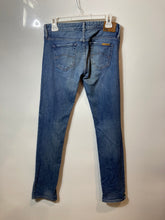 Load image into Gallery viewer, Armani Exchange Womens Blue Denim 5 Pocket Design Straight Jeans Pants Size 0R
