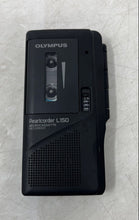 Load image into Gallery viewer, Olympus Pearlcorder L150 Black Portable Microcassette Recorder Not Tested

