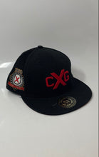 Load image into Gallery viewer, Fanatics Mens Red Black Cuban X Giants Adjustable Baseball Cap Size 7 1/4
