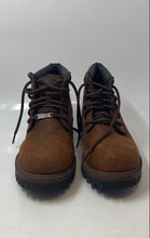 Load image into Gallery viewer, Skechers Mens Verdict Brown Leather Waterproof Lace-Up Work Boots Size 9
