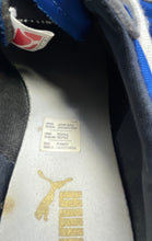 Load image into Gallery viewer, Puma Mens Rocket Navy Blue Leather Low Top Lace-Up Sneaker Shoes Size 9
