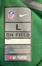 Load image into Gallery viewer, Nike Mens Green &amp; White New York Jets Aaron Rodgers #8 Football Jersey Size L
