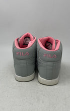 Load image into Gallery viewer, Fila Girls 3SC60327-070 Gray Pink Leather Lace-Up High Top Sneaker Shoes Size 3
