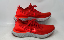 Load image into Gallery viewer, Nike Mens Epic React Flyknit 2 Red White Lace-Up Low Top Running Shoes Size 11.5
