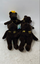 Load image into Gallery viewer, Lot Of 4 Pcs Salvino's Mixed Variety Plush Bear Bamm Beano's From 1998

