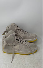 Load image into Gallery viewer, Nike Boys Air Force 1 High 653998-011 Cream Yellow Lace-Up Sneaker Shoes Size 7Y
