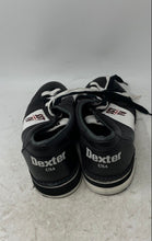 Load image into Gallery viewer, Dexter Mens Black White Leather Lace-Up Low Top Sneaker Shoes Size 9M
