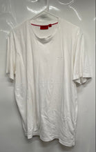 Load image into Gallery viewer, Hugo Boss Mens White Short Sleeve Crew Neck Pullover T-Shirt Size Medium
