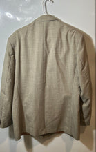 Load image into Gallery viewer, Claudio Morelli Mens Light Khaki Pockets Double Breasted 6-Button Blazer Size 42

