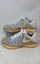 Load image into Gallery viewer, Nike Womens Vapor 9 Tour 543223-018 White Gray Light Orange Sneakers Shoes Sz 7
