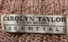 Load image into Gallery viewer, Carolyn Taylor Womens Pink V-Neck Long Sleeve Pullover Sweater Size Medium
