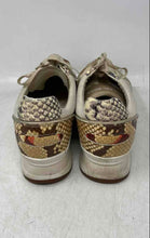 Load image into Gallery viewer, Michael Kors Womens Lindy Mixed-Media Beige Lace-Up Sneaker Shoes Size 9M
