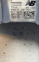 Load image into Gallery viewer, New Balance Unisex 928 V3 WW928WB3 White Leather Tennis Shoes Size M 5.5 W 7 D
