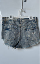 Load image into Gallery viewer, Forever 21 Womens Blue Denim Pockets Stretch Cut-Off Short Size Medium
