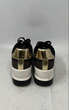 Load image into Gallery viewer, Michael Kors Womens Black Brown Lace-Up Sneakers Shoes Size 8.5M

