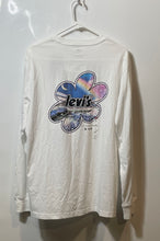 Load image into Gallery viewer, Levi's Mens White Cotton Long Sleeve Crew Neck Relaxed Fit Pullover T-Shirt Sz M
