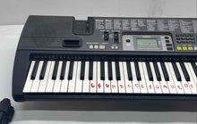 Load image into Gallery viewer, Casio CTK-710 Black White 61 Key Piano Electronic Keyboard With Stand
