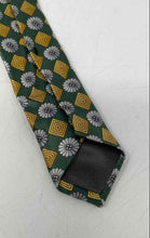 Load image into Gallery viewer, Lanvin Paris Mens Multicolor Geometric Print Silk Adjustable Formal Designer Tie
