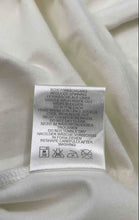 Load image into Gallery viewer, Authentic Escada Womens White Short Sleeve Cropped Blouse Top Size Medium
