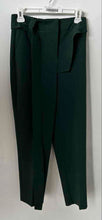 Load image into Gallery viewer, Rachel Zoe Womens Green Flat Front Belted Wide Leg Trouser Pants Size 4
