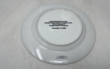 Load image into Gallery viewer, Florida Atlantic University White Blue Inauguration 2003 Ceramic Collector Plate
