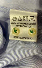 Load image into Gallery viewer, Tommy Hilfiger Mens Light Blue 100% Cotton Long Sleeve Dress Shirt Size M
