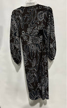 Load image into Gallery viewer, H&amp;M Womens Multicolor Printed Long Sleeve V-Neck Pullover Wrap Dress Size XS
