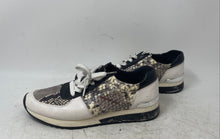 Load image into Gallery viewer, Michael Kors Womens Allie White Black Lace-Up Low Top Sneakers Shoes Size 8.5M
