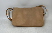 Load image into Gallery viewer, Kenneth Cole Reaction Womens Beige Leather Adjustable Strap Crossbody Purse
