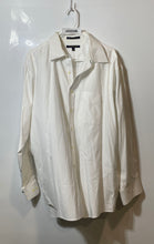 Load image into Gallery viewer, Tommy Hilfiger Mens White Cotton Long Sleeve Collared Dress Shirt Size XL 17.5

