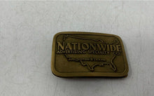Load image into Gallery viewer, Vintage Hitline USA Nationwide Advertising Specialty Co Arlington TX Belt Buckle
