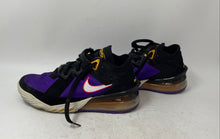 Load image into Gallery viewer, Nike Mens LeBron 18 Low CV7562-003 Purple Black Lace-Up Basketball Shoes Size 6
