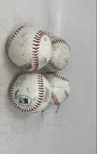 Load image into Gallery viewer, Lot Of 4 Pcs Rawlings White Red Stitch Outdoor Sports Baseball Balls
