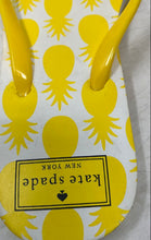Load image into Gallery viewer, Kate Spade New York Womens Nova Yellow Pineapple Print Flip-Flop Sandals Size 8M

