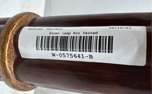 Load image into Gallery viewer, Brown Bamboo Table Lamp With Woven Rattan Wicker Shade Not Tested

