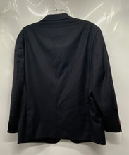 Load image into Gallery viewer, Pravda Mens Black Wool Long Sleeve Notch Lapel Two-Button Blazer Size EUR 46R
