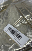 Load image into Gallery viewer, Michael Kors Womens Gold Signature Print Double Handle Large Shoulder Bag
