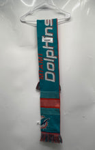 Load image into Gallery viewer, Foco Unisex Multicolor Miami Dolphins Neck Warmer Reversible Rectangle Scarf
