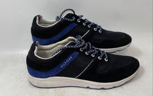 Load image into Gallery viewer, Tommy Hilfiger Womens Hillari TWHILLARI-SC Black And Blue Sneakers Shoes Sz 10M
