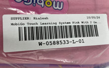 Load image into Gallery viewer, VTech MobiGo Pink &amp; Purple Touch Learning System With 2 Games Not Tested
