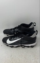 Load image into Gallery viewer, Nike Mens Alpha Menace 4 Shark FN0028-001 Black Lace-Up Football Cleats Sz 11.5

